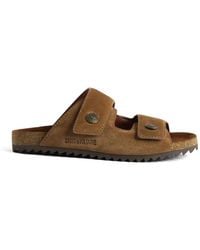 Zadig & Voltaire - Santa Fe Logo-Detail Sandals - Lyst