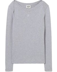 Claudie Pierlot - ボートネック ロングtシャツ - Lyst