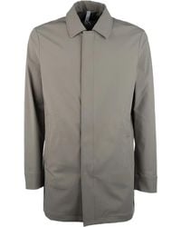DUNO - Malbec Torano Single-Breasted Trench Coat - Lyst