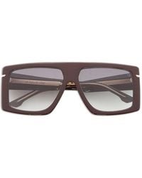 Victoria Beckham - Lunettes De Soleil À Monture Oversize - Lyst