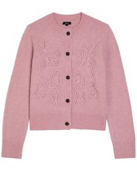 Rails - Coralee Applique Buttoned Sweater - Lyst
