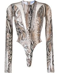 Mugler - Body Illusion con paneles semitranslúcidos - Lyst