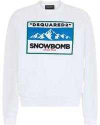 DSquared² - Just Right Fit Crewneck Sweatshirt - Lyst