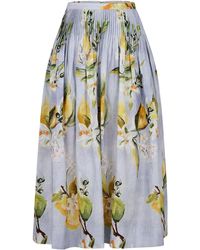 Nicholas - Amabelle Midi Skirt - Lyst