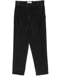 Circolo 1901 - Corduroy-Effect Straight-Leg Trousers - Lyst