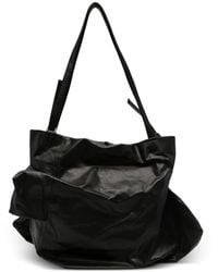 discord Yohji Yamamoto - Leather Shoulder Bag - Lyst