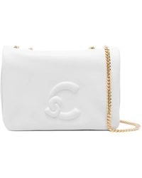 Coccinelle - Borsa A Spalla Mini Con Logo Goffrato - Lyst