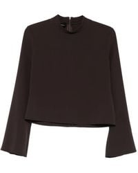 Pinko - Bucatini Flared-Sleeve Blouse - Lyst