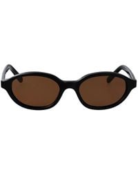 Maison Margiela - Oval-Frame Sunglasses - Lyst