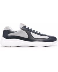 Prada - America's Cup Low-Top Sneakers - Lyst