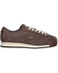 Lacoste - Baskets À Patch Logo Tissées - Lyst