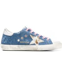 Golden Goose Deluxe Brand Superstar Sneakers - Blauw