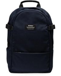 Ecoalf - Bergen Logo-Patch Buckle-Strap Backpack - Lyst