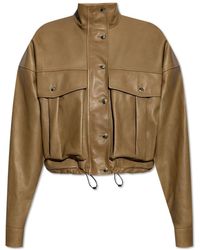The Mannei - Voiron Leather Jacket - Lyst
