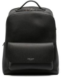 Giorgio Armani - Leren Rugzak - Lyst