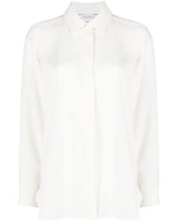 Max Mara - Long-sleeve Classic-collar Shirt - Lyst