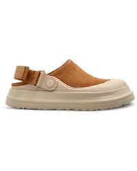 UGG - Goldenglow Suede Clogs - Lyst