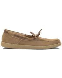 Astorflex - Bow-Detail Suede Loafers - Lyst