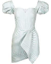 Saiid Kobeisy - Brocade-pattern Mini Dress - Lyst