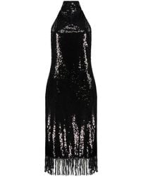 Ellery - Sequin-Embellished Fringed Mini Dress - Lyst