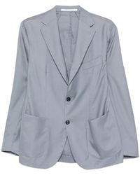 Eleventy - Patch-Pocket Single-Breasted Blazer - Lyst