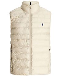 Polo Ralph Lauren - Zipped Logo Waistcoat - Lyst