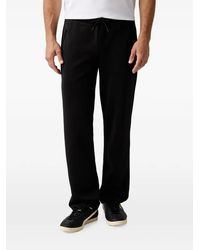 EA7 - Logo-Plaque Track Pants - Lyst