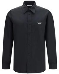 Givenchy - Logo-Stamp Shirt - Lyst