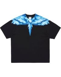 Marcelo Burlon - Colordust Wings-print Cotton T-shirt - Lyst