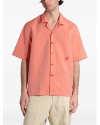 Paul Smith - Chemise Brodée À Manches Courtes - Lyst