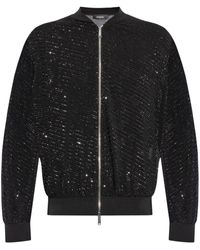 DSquared² - Sequinned Bomber Jacket - Lyst