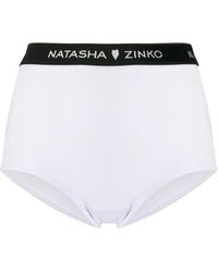 Natasha Zinko - Logo Waistband Briefs - Lyst