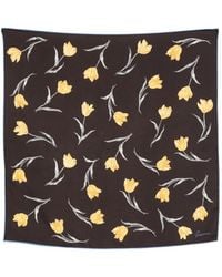 Jacquemus - Tulip-Print Square Scarf - Lyst