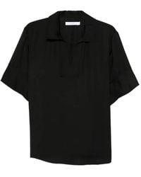 IRO - Top Met V-Hals En Korte Mouwen - Lyst