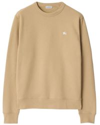 Burberry - Knight Stamp Cotton Sweatshirt - Lyst