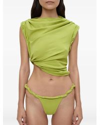 Christopher Esber - Draped Asymmetric T-Shirt - Lyst