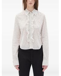 Ann Demeulemeester - Erma Ruffled Shirt - Lyst