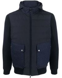 Corneliani - Padded Zipped-Up Jacket - Lyst