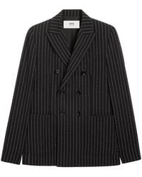 Ami Paris - Blazer Met Krijtstreep - Lyst