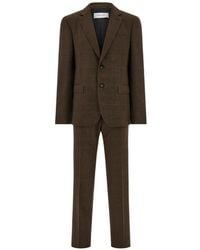 Ferragamo - Prince Of Wales Check Suit - Lyst