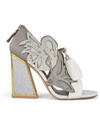 Kat Maconie - Sandales Aya Anch À Ornements En Cristal - Lyst