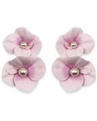 Jennifer Behr - Aylani Floral-Motif Earrings - Lyst