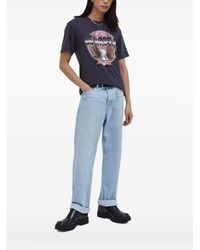 The Kooples - Eagle-Graphic T-Shirt - Lyst