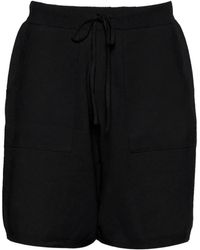 Low Brand - Drawstring-Waistband Patch-Pocket Shorts - Lyst