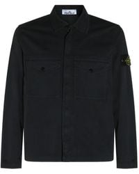 Stone Island - Mini Utility Jacket With Chest Pockets And Snap Buttons - Lyst