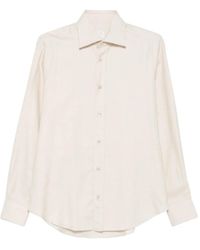 Eleventy - Long-Sleeve Button-Up Shirt - Lyst