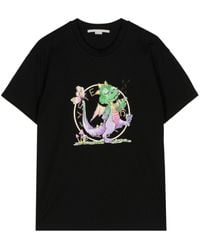 Stella McCartney - Year of the Dragon T-Shirt mit Print - Lyst