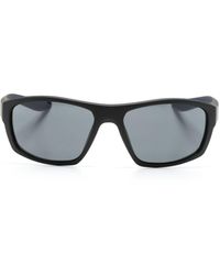 Nike - Brazen Boost Rectangle-frame Sunglasses - Lyst