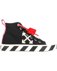 Off-White c/o Virgil Abloh Arrow Sneakers Met Streep - Zwart