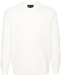Emporio Armani - Maglione Con Lavorazione A Coste - Lyst